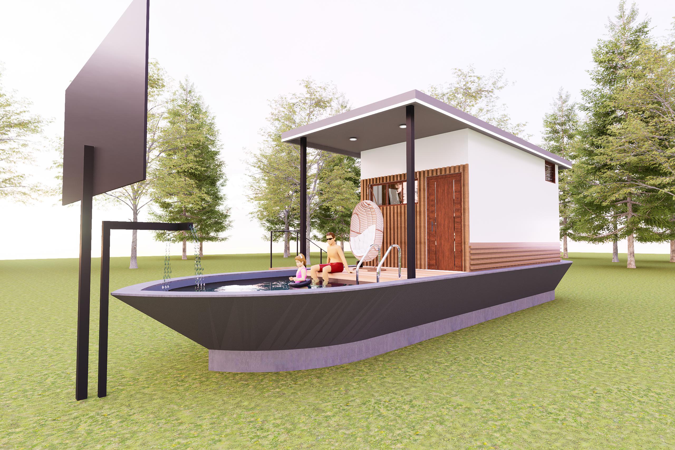 boat cottage